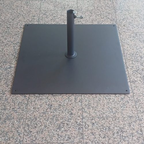 BASE IN FERRO VERNICIATA CON TUBO