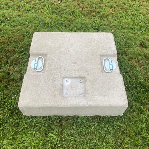 Base 50X50X11 4 fori decentrati